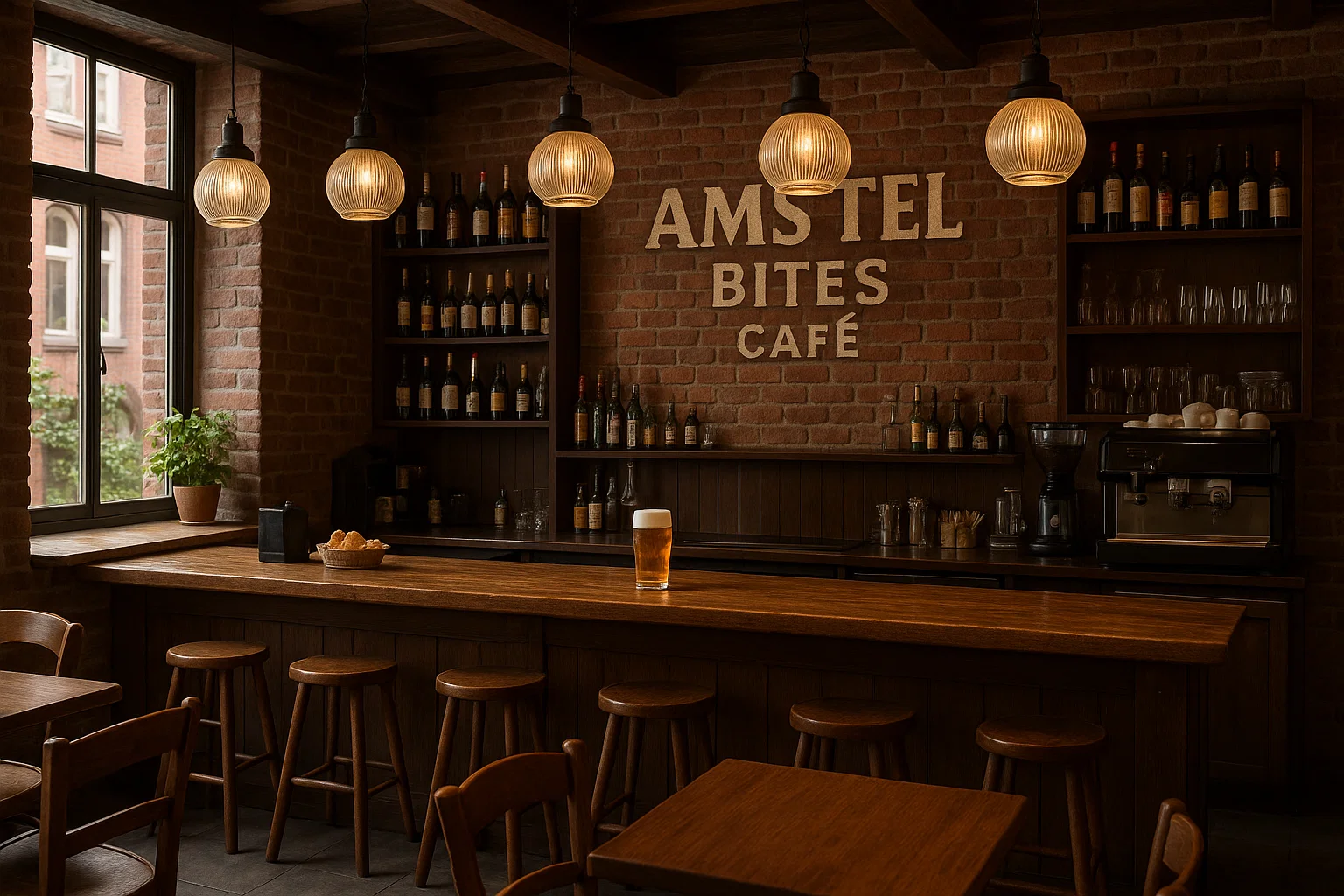 Cafe interior